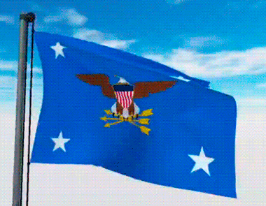 USA Military Flags GIFs
