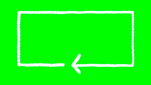 arrow-forming-a-square-green-screen-background-usagif