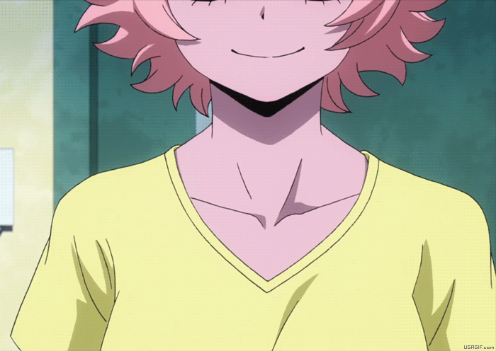happy anime face gif