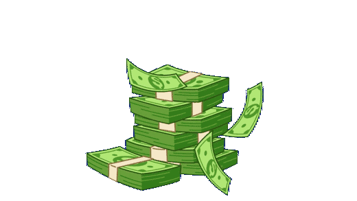 GIFs de dinheiro em fundo transparente