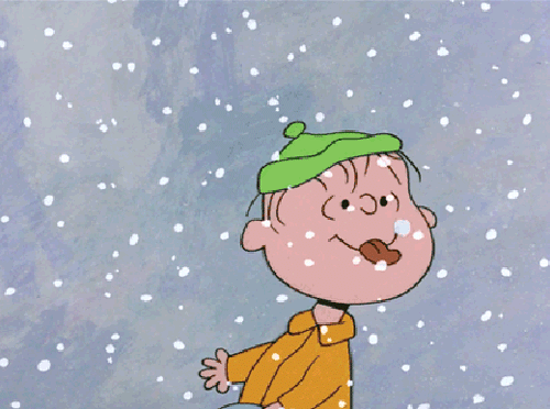 charlie-brown-christmas-catching-snowflakes-usagif