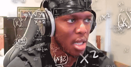 Confused The Guy With The Headphones Math GIF Animated Picture