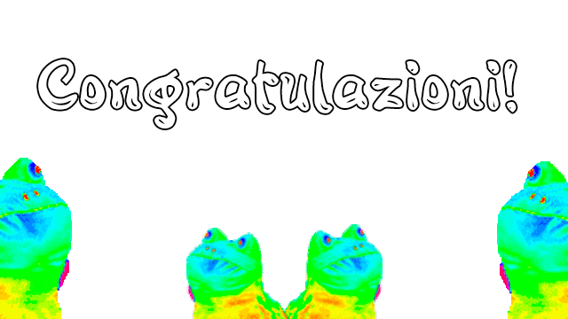 Le GIF di Congratulazioni
