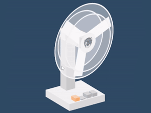 扇風機 GIF - 回転する扇風機の 130 枚のアニメーション写真