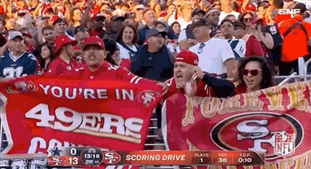 fans-cheering-up-at-49ers-game-usagif