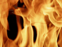 Feuer auf GIFs - 120 animierte Flammenbilder kostenlos