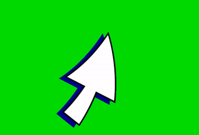 Cursors and Arrows GIFs on Green Screen