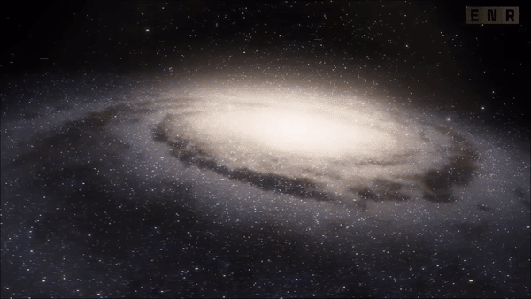 40 bezplatných animovaných GIFů různých galaxií