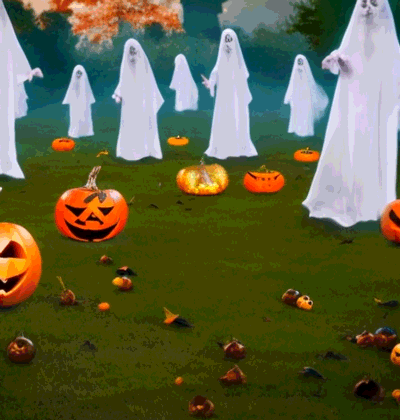 Glad Halloween GIF-Bilder