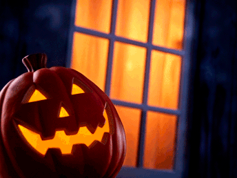 Гифки на Хэллоуин, более 100 анимированных изображений