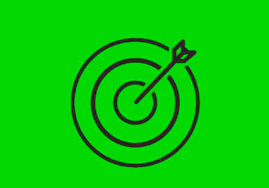 hitting-the-target-arrow-green-screen-background-usagif