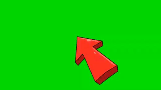 jumping-red-arrow-green-screen-background-usagif