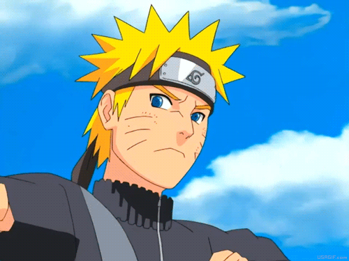 Animowane zdjęcia GIF Naruto Uzumaki