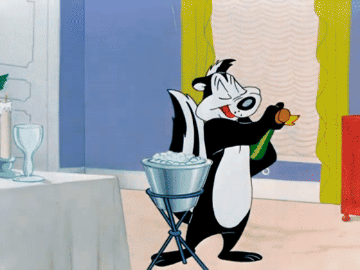 pepe-le-pew-opens-the-champagne