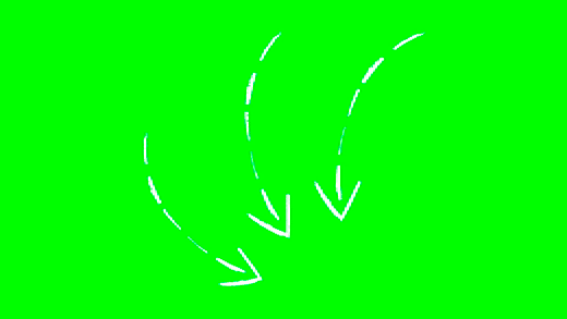 three-dotted-arrows-green-screen-background-usagif