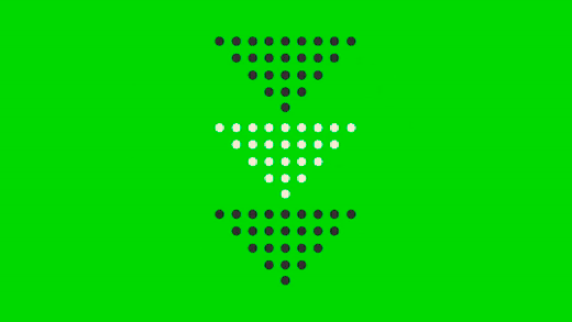 three-flashing-black-and-white-arrows-green-screen-background-usagif