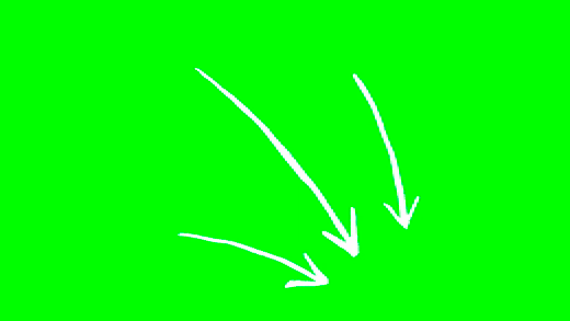three-flickering-arrows-green-screen-background-usagif