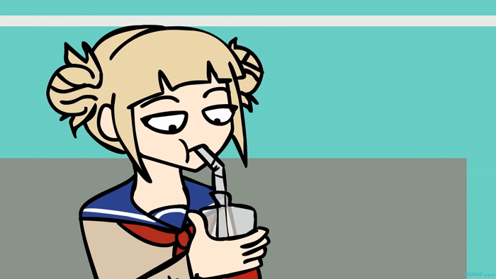 toga-himiko-drink-juice-isnt-her-box-my-hero-academia-usagif