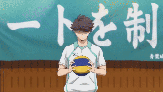 Haikyuu!! Anime GIFs - 24 Volleyball Moments