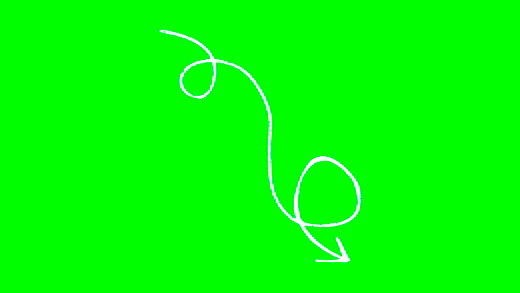 twisting-arrow-green-screen-background-usagif