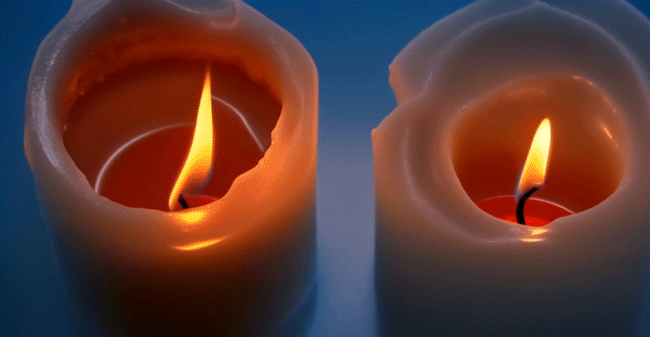 Красивые гифки со свечами