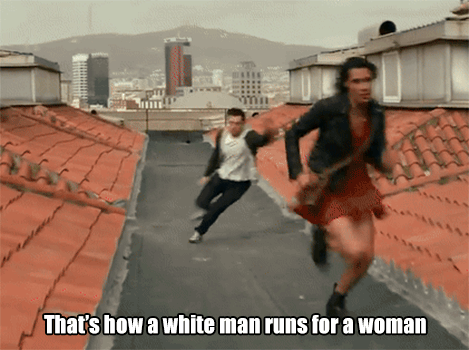 That's How a White Man Runs GIFs