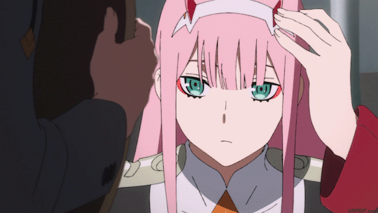 Zero Two GIFs from Darling in the Franxx anime