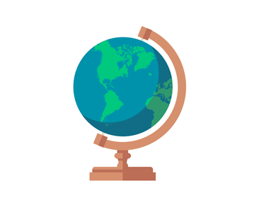 回転する地球のGIF - アニメーション写真で地球を無料で回転