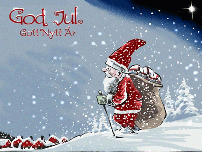 God Jul GIF-Bilder - Stor samling animerade bilder och hälsningskort