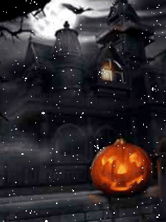 Animerade GIF-bilder för Halloween 