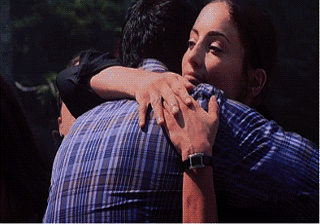GIFs Hugs, Embraces - Big Collection! 50 Animated Pictures