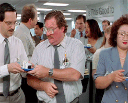 Office Space GIFs - 115 GIFs of Milton, Printer, Traffic and others