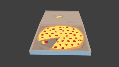 Pizza auf GIFs - Animierte GIF-Bilder von Pizzen kostenlos