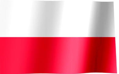 Bandiera polacca sulle GIF animate