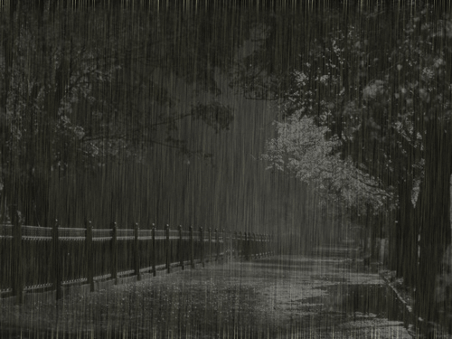 Le GIF con la pioggia - 50 immagini animate con i cieli piangenti.