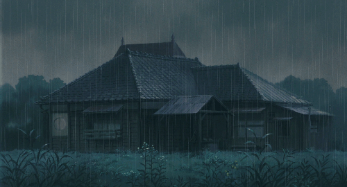 Le GIF con la pioggia - 50 immagini animate con i cieli piangenti.