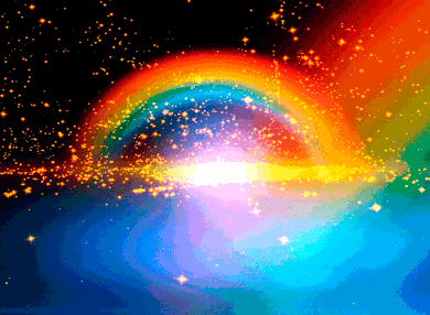 Гифки Радуга - 120 анимированных изображений радуги бесплатно