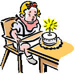 Animierte GIF-Bilder von Geburtstagskuchen - 115 Kuchenbilder