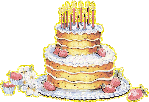 Le GIF animate con torte di compleanno - 115 immagini GIF