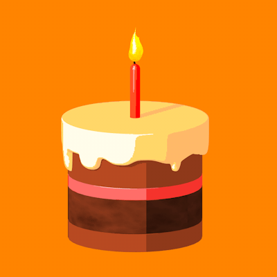 Födelsedagstårtor GIF - animerade bilder av födelsedagsgodis