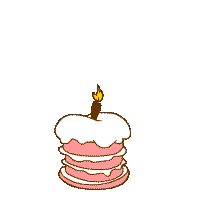 Гифки тортов на день рождения - GIF именинных тортов