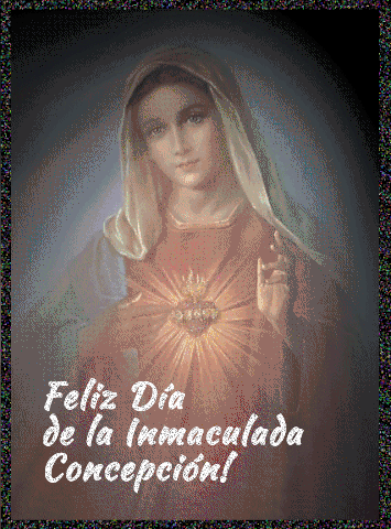 Feliz Día de la Inmaculada Concepción GIFs