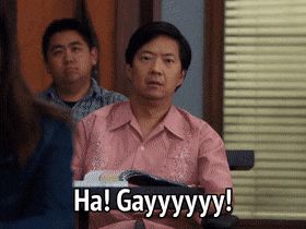 Ha Gay GIFy - animované obrázky tohoto memu zdarma