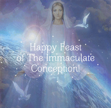 Happy Feast of The Immaculate Conception GIFs